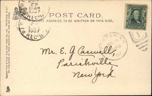 TUCK POTSDAM NY State Normal School c1905 Postcard