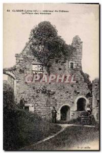 Clisson - Interior of the Castle - the Prison for Men - Old Postcard