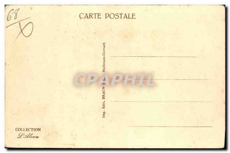 Postcard Mulhouse Old Belvedere