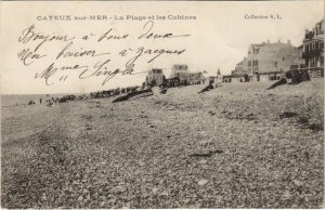 CPA CAYEUX-SUR-MER La Plage et les cabines (49852)