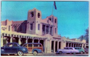 c1950s Santa Fe, NM United State Postal Service Plastichrome Photo Postcard A61