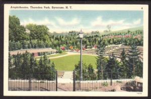 Amphitheatre Thornden Park Syracuse NY Post Card 5626