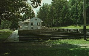 Postcard Pennsylvania State Fish Hatchery Pleasant Mount Pennsylvania PA