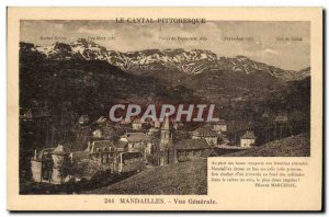Mandailles - Generale view Old Postcard