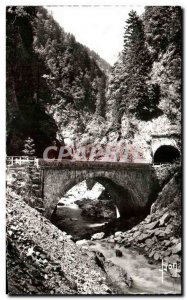 Postcard Old Pass Road Des Aravis Gorges I Arly