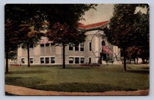 J95/ Greenville Ohio Postcard c1910 Darke Carnegie Library 181