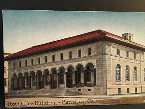 Postcard Antique View of Post office Building in Berkeley, CA           U4