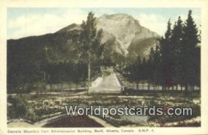 Cascade Mountain, Administration Building, Banff Alberta Canada Unused 