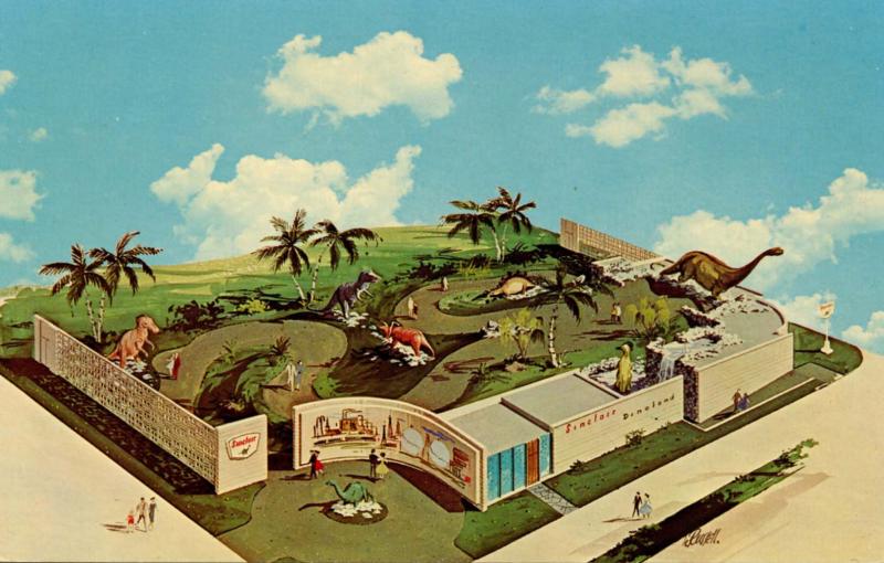 NY - New York World's Fair, 1964-65. Sinclair Dinoland