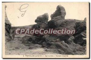 Postcard Old Prefailles Loire Inf On the Riviera bizarre Rocks