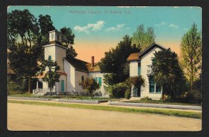 Methodist Church Building St Helena CA Unused c1910s