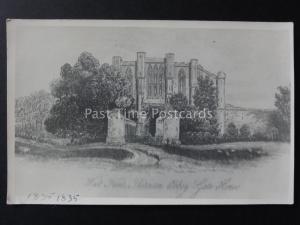 Lincolnshire THORNTON ABBEY West Front GATE HOUSE from c1835 drawing c1920 RP