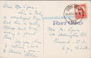 Jail Ciudad Juarez Mexico Carcel Vintage Postcard E84