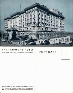 The Fairmont Hotel, San Francisco, Calif. (22811