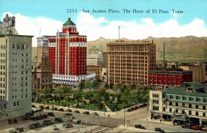 Texas El Paso San Jacinto Plaza Curteich