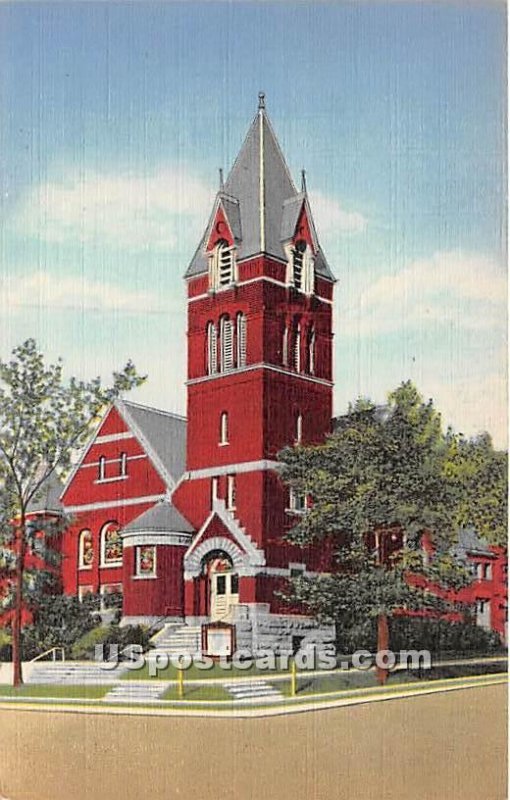 Historic Old First Presbyterian Church - Peoria, Illinois IL