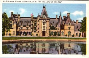 Postcard HOUSE SCENE Asheville North Carolina NC AL7927