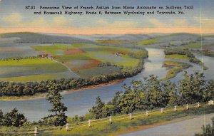 Panorama View of French Azilum Wyalusing, Pennsylvania PA s 