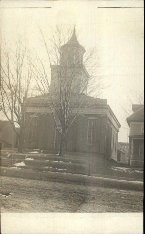 Ripley NY Church c1910 Real Photo Postcard