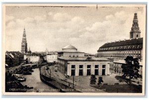 c1940s Thorvaldsens Museum Tower of St. Nicolais Christiansborg Denmark Postcard