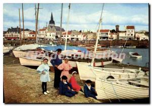 Postcard Modern Saint-Gilles-Croix-de-Vie The Port