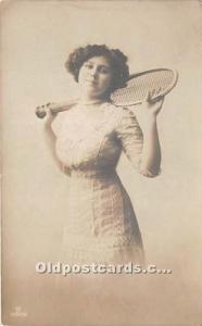 Woman in Sports s Tennis Unused 