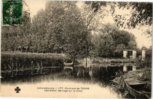 CPA Env. de TOURS-Vouvray-Barrage sur la Cisse (266553)