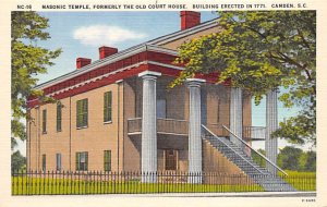 Masonic Temple Old Court House Camden, South Carolina