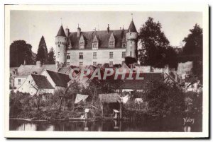 Postcard Old Castle Loire Chateau of Montresor