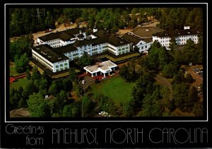 North Carolina Pinehurst Greetings Showing Pinehurst Hotel and Country Club