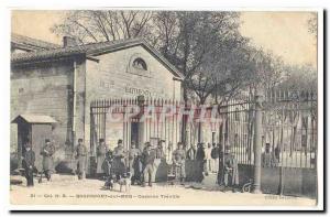 Rochefort sur Mer Postcard Old Barracks Treville (very animated militaria)