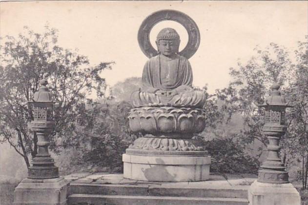 Belgium Mariemont Le grand Bouddha