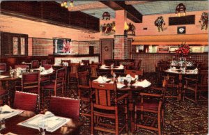 MN, Minnesota  MINNEAPOLIS ATHLETIC CLUB Restaurant/Dining Room  LINEN  Postcard