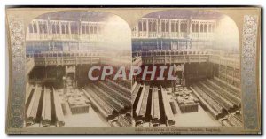 Photo Stereoscopic The House of Commons London England