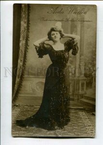 3127066 Aida WALLEN International Song Singer vintage PHOTO PC