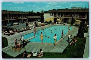 Colorado Springs Colorado Postcard Western Hill Motor Hotel View c1960s Vintage