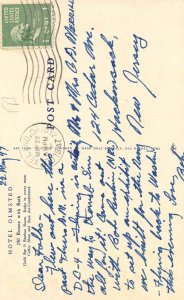 LPD08   Ohio Postcard: Cleveland, Hotel Olmsted