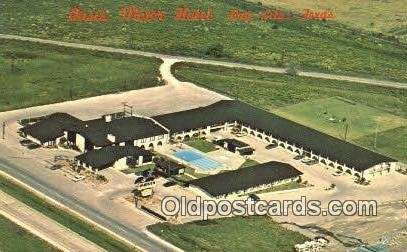 Oasis Motor Hotel, Bay City, TX, USA Motel Hotel Unused 