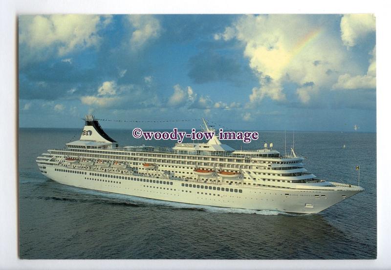 LN1233 - Princess Cruises Liner - Royal Princess , built 1984 - postcard