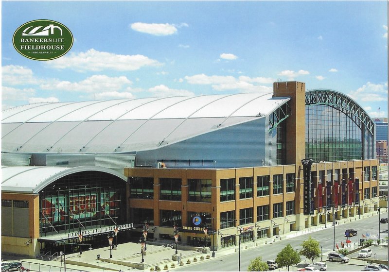 Bankers Life Field House Basketball NBA & WNBA Indianapolis Indiana 4 by 6