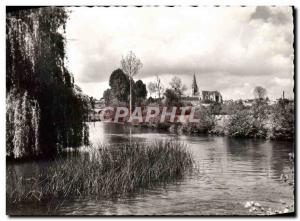 Postcard Modern Saint Maixent L & # 39Ecole The Sevre Niortaise And & # 39Egl...