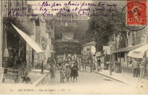 CPA ARCACHON - Rue du Casino (27749)