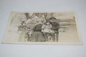 Unknown Family Real Photo Postcard