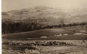 1907-1915 RPPC Crawfordsville Indiana IN Landscape View RARE Real Photo Postcard