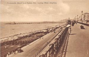 BR58710 promenade and palace pier brighton  uk