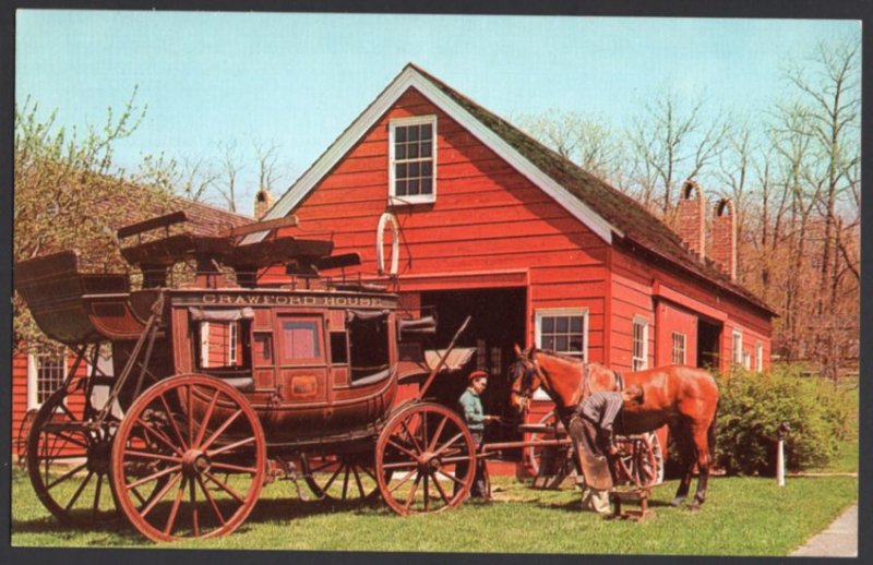 New Hampshire CRAWFORD NOTCH Crawford House Stagecoach - Chrome