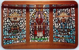 Stained Glass Panels, Pope Pius XII - St. Joseph's In The Hills - Malvern, PA