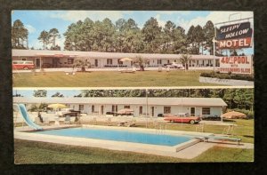 Mint Vintage Sleepy Hollow Motel Starke Florida Real Picture Postcard RPPC