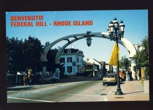 Providence, Rhode Island/RI Postcard, Gateway Arch On Federal Hill