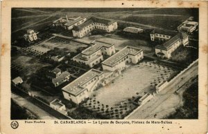 CPA AK MAROC CASABLANCA - Le Lycée de Garcons, Plateau de Mers-Sultan (280905)